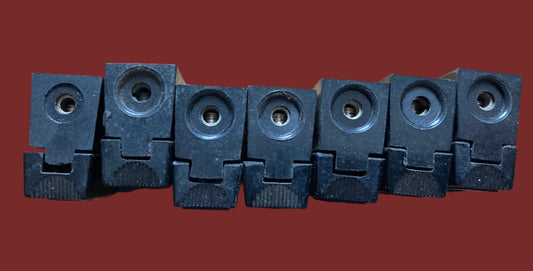 VINTAGE, LAWSON, 534, K10, SLYDLOK, FUSEHOLDER, 10A, REWIREABLE WITH FUSE WIRE, SCREW WIRE CONNECTIONS, 50mm LENGTH