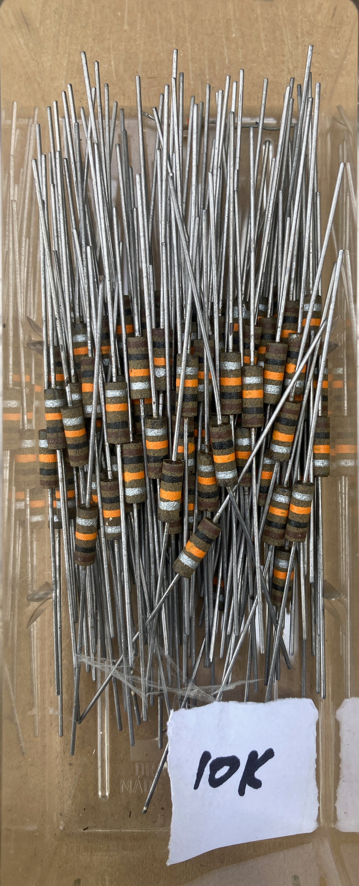 Allen Bradley, Morganite, Carbon composite resistor, Type S, 0.5W 10%, VARIOUS VALUES