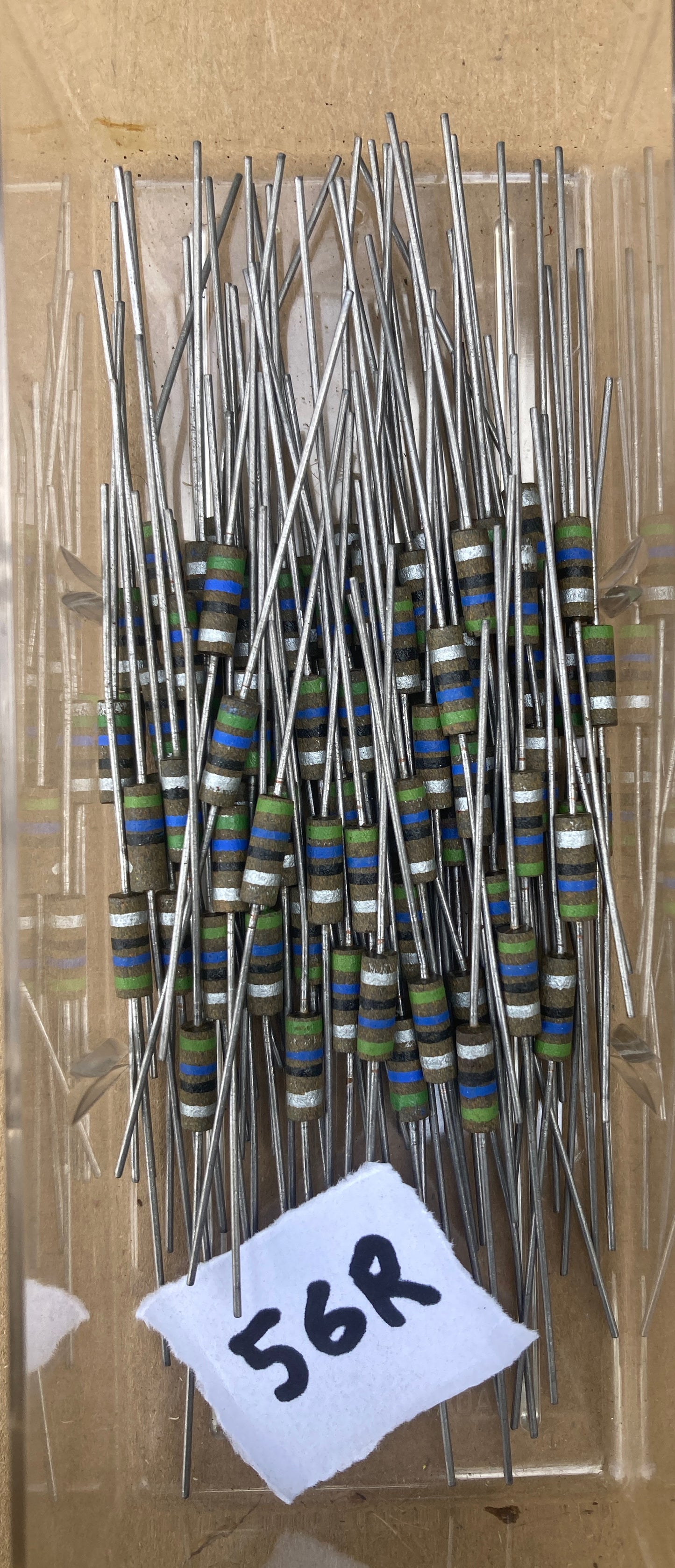 Allen Bradley, Morganite, Carbon composite resistor, Type S, 0.5W 10%, VARIOUS VALUES