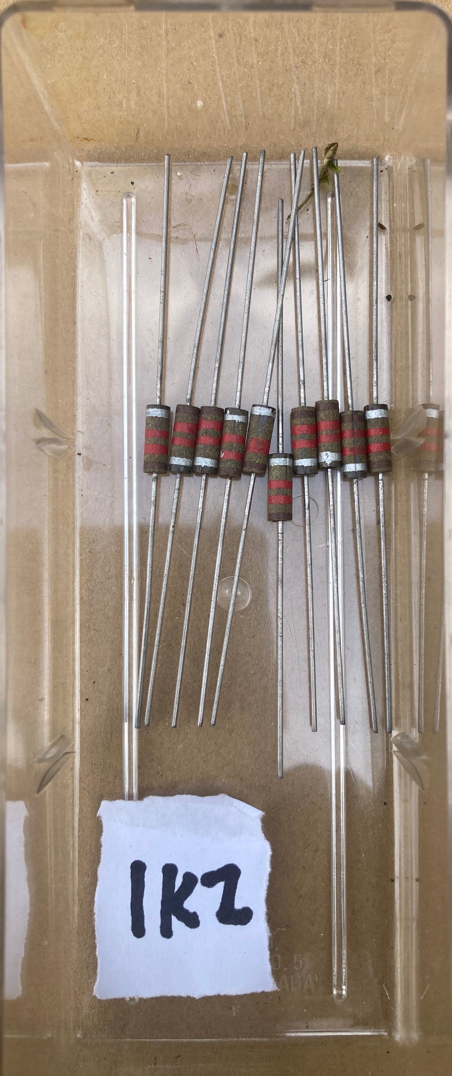 Allen Bradley, Morganite, Carbon composite resistor, Type S, 0.5W 10%, VARIOUS VALUES