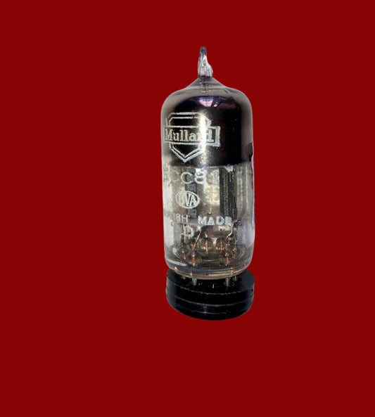 CV455, MULLARD MIL SPEC ECC81,  DECEMBER 1953 MITCHAM MANUFACTURE