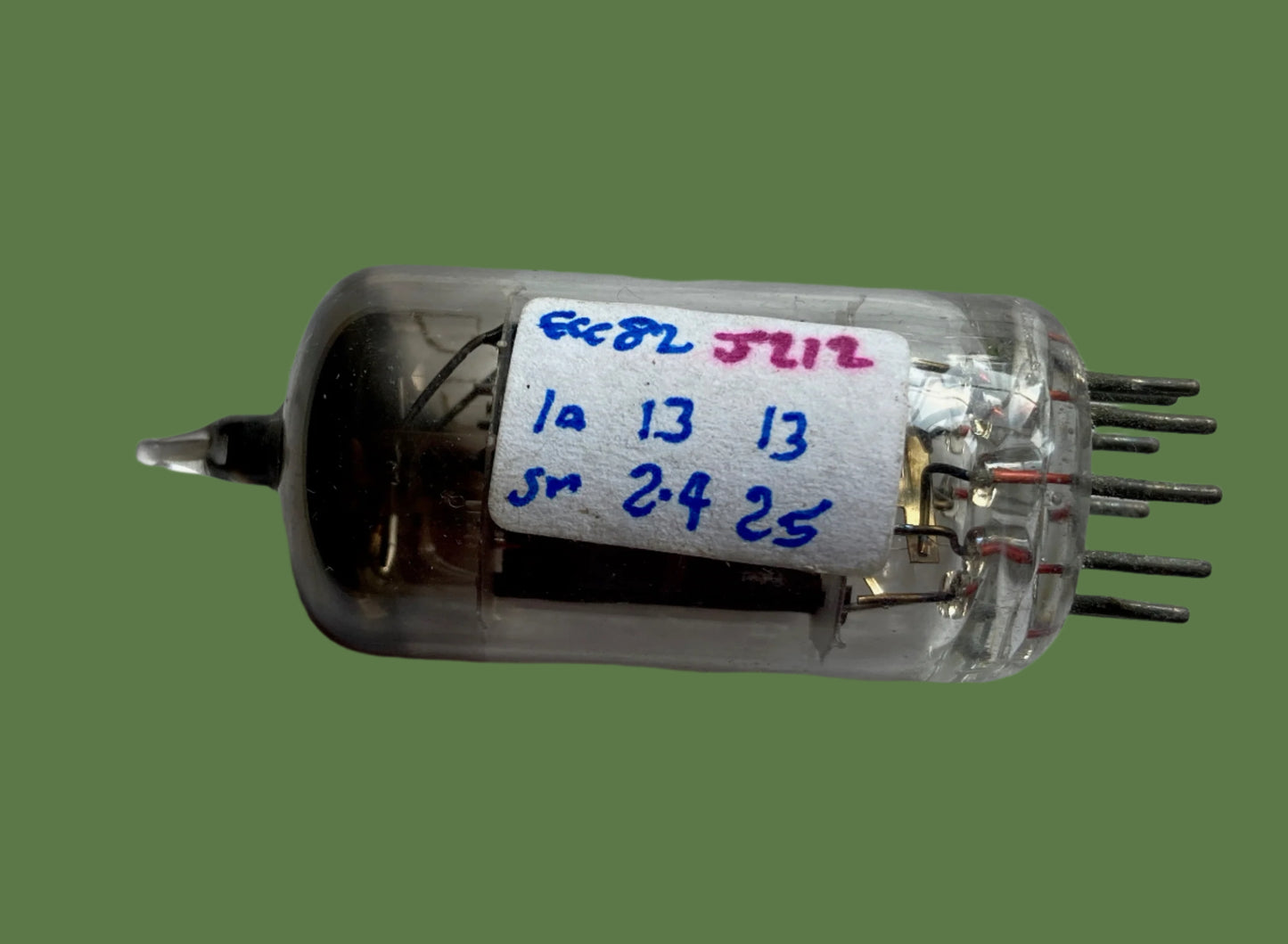 CV491, Mil Spec, 12AU7, ECC82, 18mm Anode, March 1956 Footscray Production