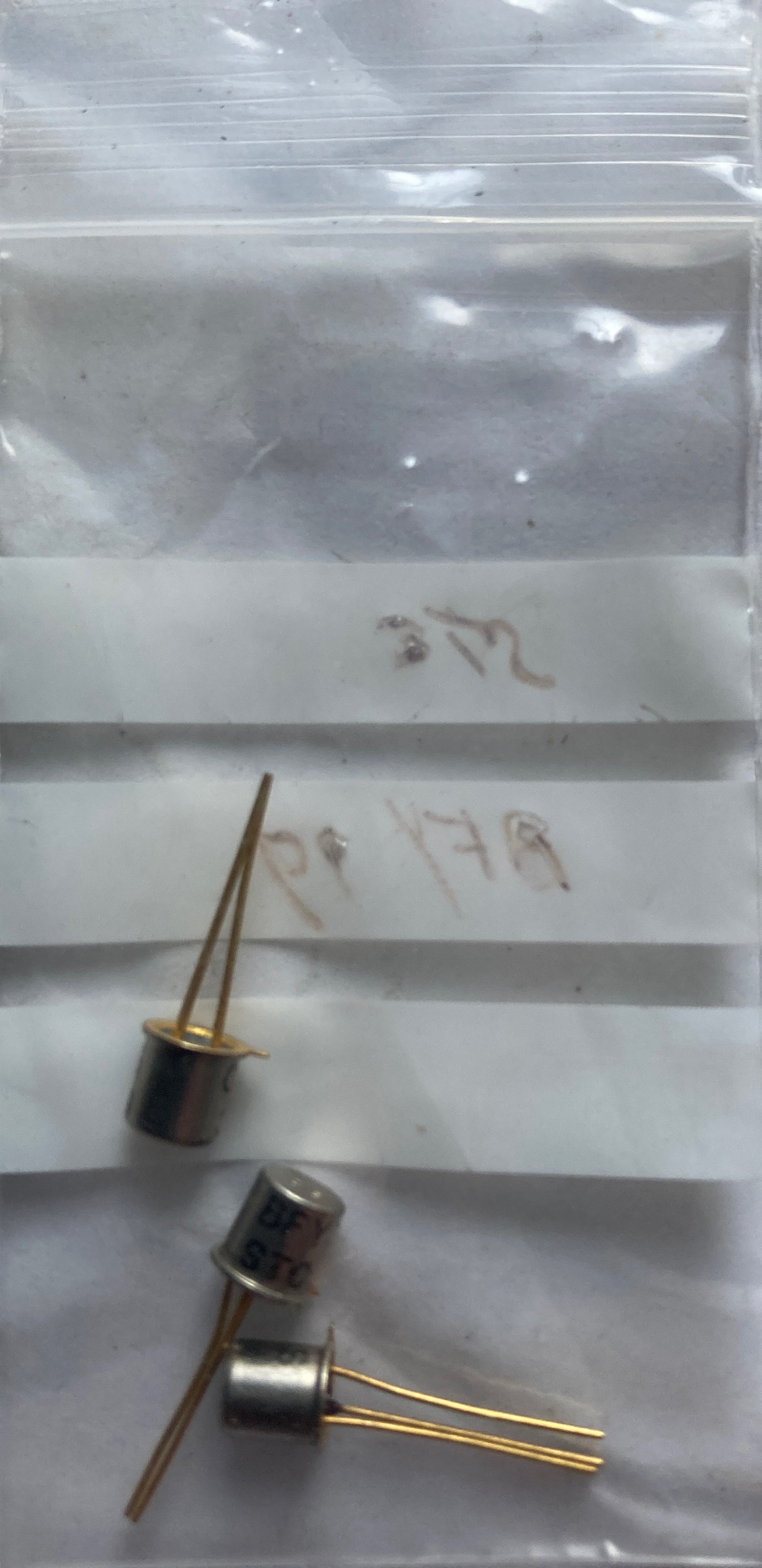 PACK OF 3X, BFY19, CV7447, STC, NPN, SILICON PLANAR TRANSISTOR, TO18