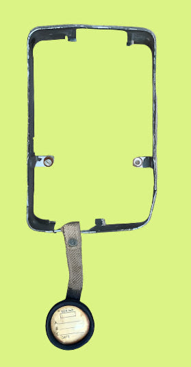 WW2, Army, Military Radio, Wireless Set 46, WS46, Top Guard and Rubber Frequency Pendant, ZA14854