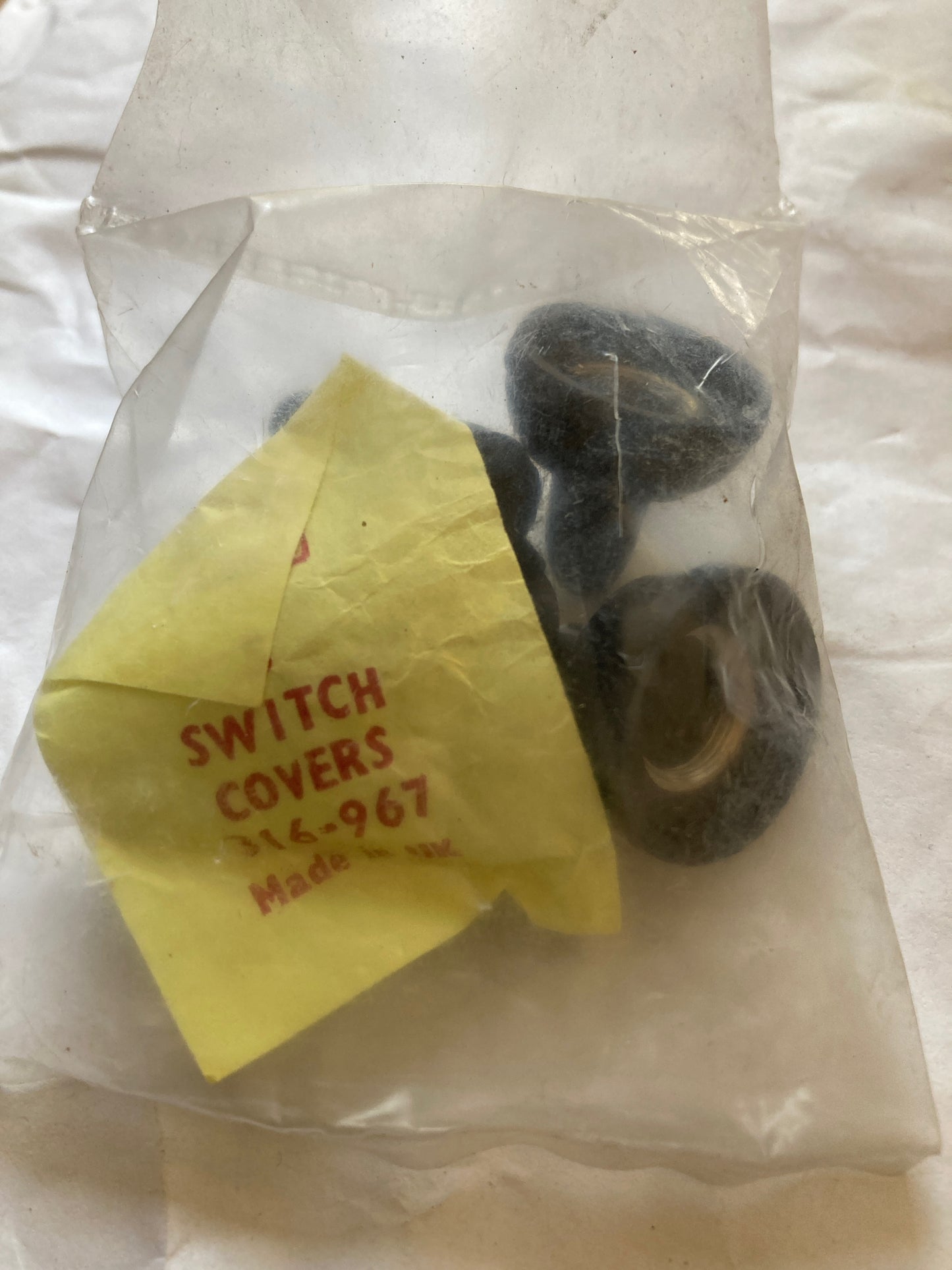 PACK OF 5X, RADIOSPARES, RS, 316-967, Rubber cover that screws over the top of 13mm toggle switch