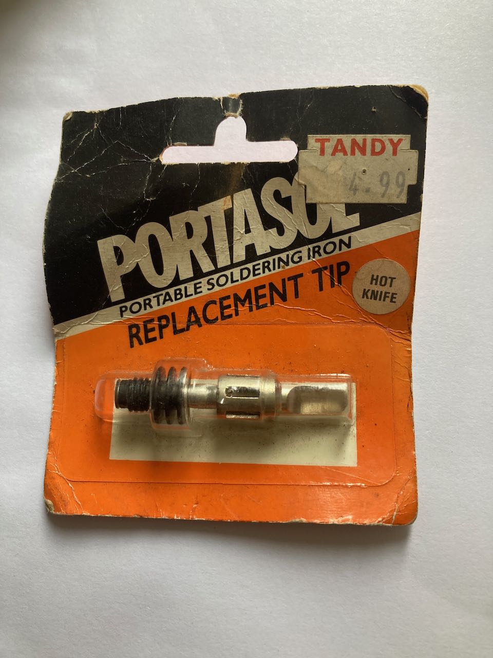 Portasol, Technic, Hot Knife, Soldering Iron Bit, Tip, NOS