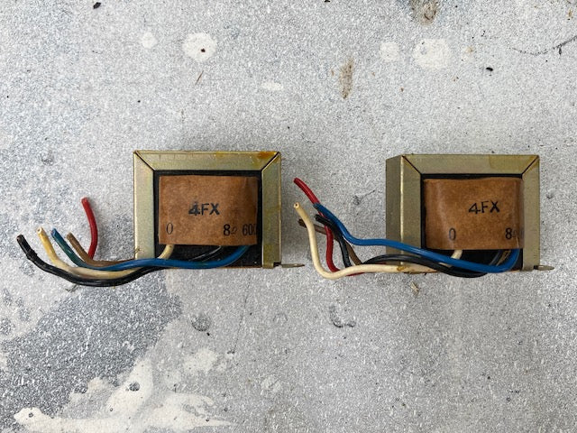 PAIR, 2X, SONY, 1.5W, 8 & 600 OHM, OUTPUT TRANSFORMER, 427-085-012, EX SONY TC-200