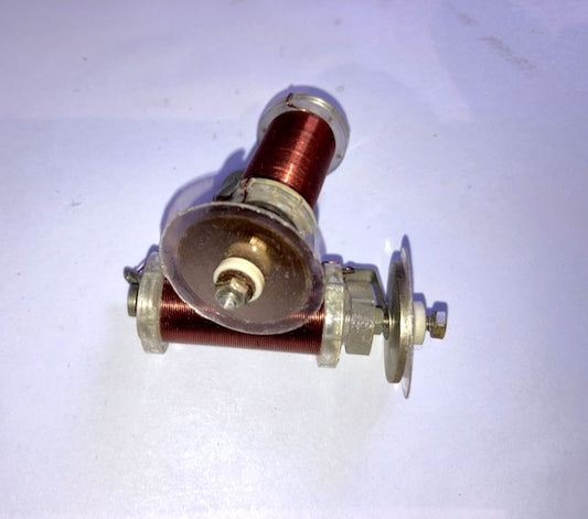 2X MOUNTED INDUCTORS, VERTICAL MOUNT, 14 X 36mm, 30uH