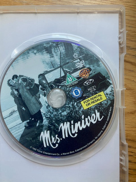 Mrs Miniver (DVD) Excellent condition, Cert U