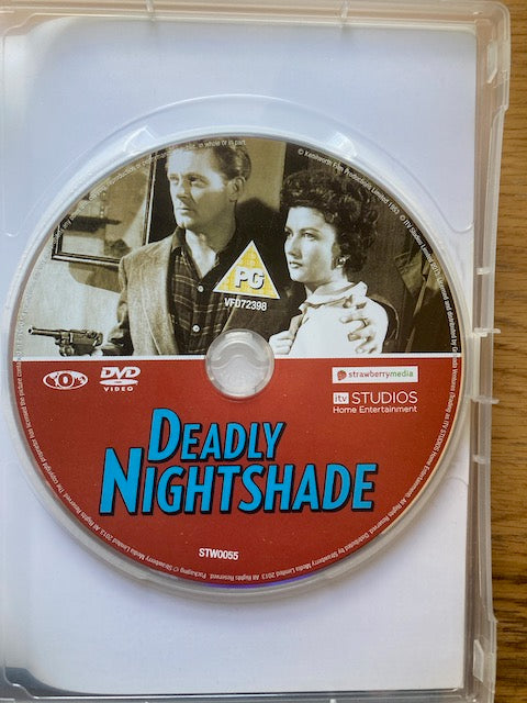 DVD DEADLY NIGHTSHADE 1953 EMRYS JONES ZENA MARSHALL FREE UK POST