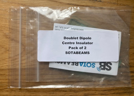 Sotabeams, SOTA, SB, Doublet Dipole Centre Insulator, Pack of 2x, DDCI-100, NOS