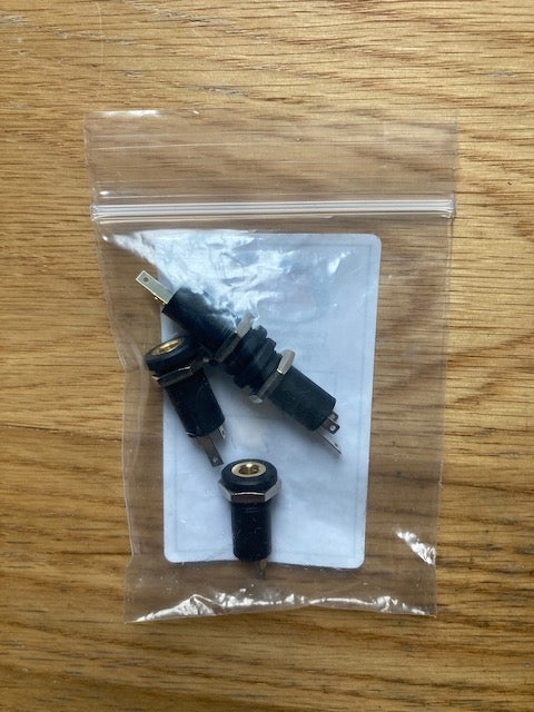 CPC, 3.5mm JACK SOCKET, THREE TERMINAL, CHASSIS MOUNT, REAR NUT, PACK OF 4X. AVI 5099