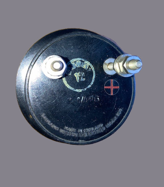 Weston Model S20, moving coil meter, CENTRE ZERO 3.25ins Dia, Scaled 15 - 0- 15 uA DC,