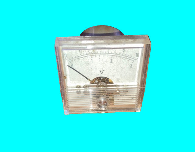 SHINOARA 0 - 10V DC PANEL METER,