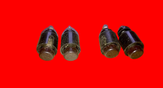 BAYONET, QUICK ACTION  BINDING POSTS, BAKELITE TOP,  AS USED ON EDDYSTONE AND HALLICRAFTERS RECIEVERS AND TRANSMITTERS