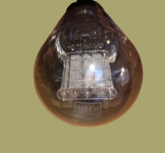 MH4, MARCONI TRIODE, GLOBE ENVELOPE, MESH PLATE, 1MTL, AC/HL, AR17, CV399, CV1037, D4, HL4, MH4K, NR31, VR37 EX BBC MAY 1940 DATED