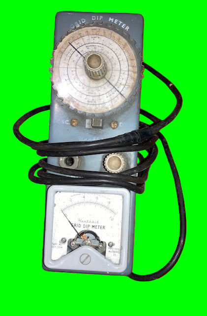 Grid Dip Meter, GDO, Heathkit, Model GD-1U, with Coil Set, FOR RETORATION