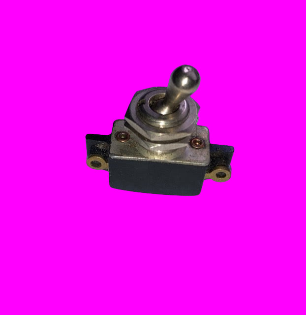 ARCOLECTRIC, PEAR DOLLY, DPST SWITCH, NICKEL FINISH, NOS