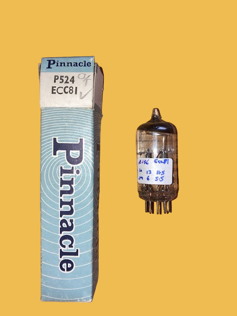 ECC81, PINNACLE BOXED HEATHKIT, NOS, 1970S PRODUCTION