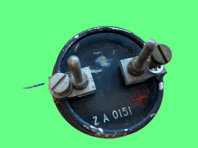 Ammeter DC2, 40A, Military, Moving Coil Meter, c/w Shunt, ZA0151, Dated 1943