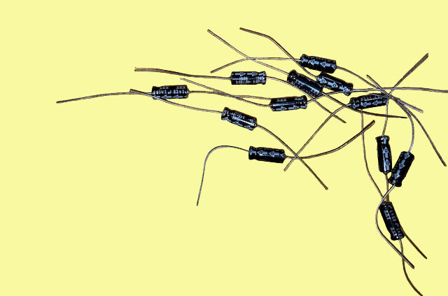 ITT,AXIAL, ELECTROLYTIC CAPACITOR, 1uF @ 63V