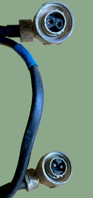 LARKSPUR, 2 Pin Male to 2 Pin Female, POWER SUPPLY CABLE ASSY, 3ft Length, ZA54389