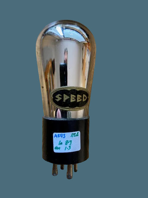 112A, SPEED, GLOBE ENVELOPE, 112-A, CX112-A, UX4 BASE TRIODE