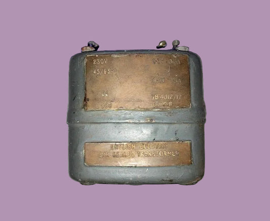 EEV, ENGLISH ELECTRIC, OIL FILLED CHOKE, 6.3V @ 0.3A + 6.3V @ 0.3A, SUIT PRE-AMP