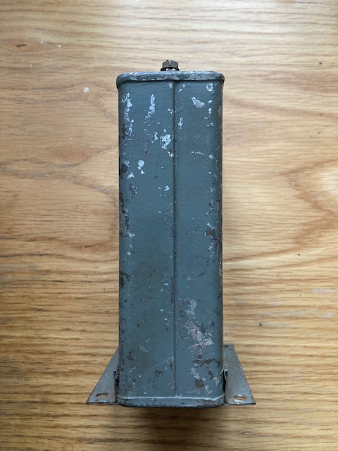 TCC, VISCONOL, PAPER IN OIL, PIO, PAPER BLOCK CAPACITORS, CERAMIC TERMINAL, 8uF @ 600V