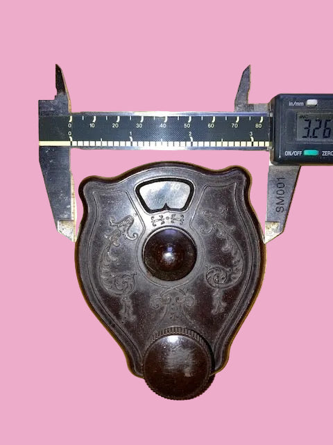 Shield Shaped, Bakelite, Slow-Motion Tuning Dial, 1932