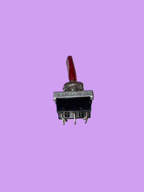 LUND LABS, , DPDT, CENTRE OFF, SWITCH , RED TANG DOLLY, 5A @ 250V, NOS