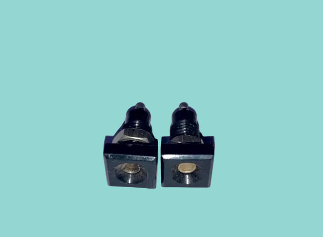2X BELLING, TURNER COATES, SOCKETS, BLACK, 3mm, NOS,