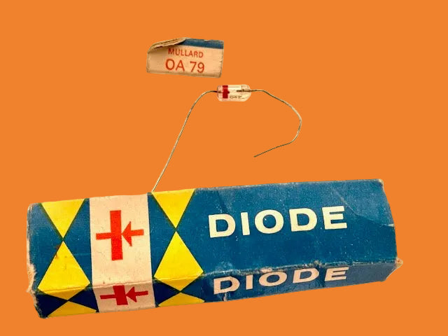 OA79, MULLARD,, GERMANIUM DIODE,
Box tatty