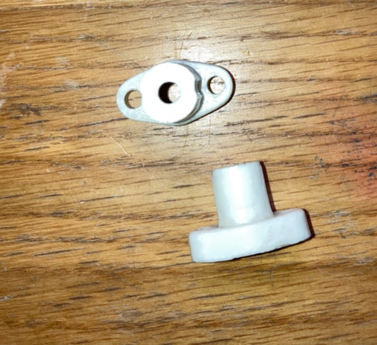 EDDYSTONE, FREQUENTITE, MIDGET STANDOFF INSULATOR, 16mm HEIGHT, 23mm LONG