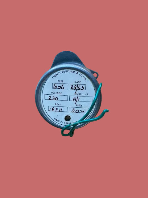 EVERETT EDGCUMBE, RECORD AND MUNRO IM175, ANEMOGRAPH, SYNCHRONOUS MOTOR, TYPE 606, 230 VAC, 1 RPH