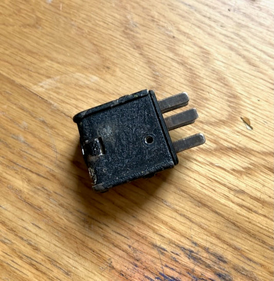 6 PIN MALE, MINIATURE JONES PLUG, NO WHITE DOT, FREE, CABLE MOUNT, QUAD2, POWER SOCKET, EX EQUIPT
