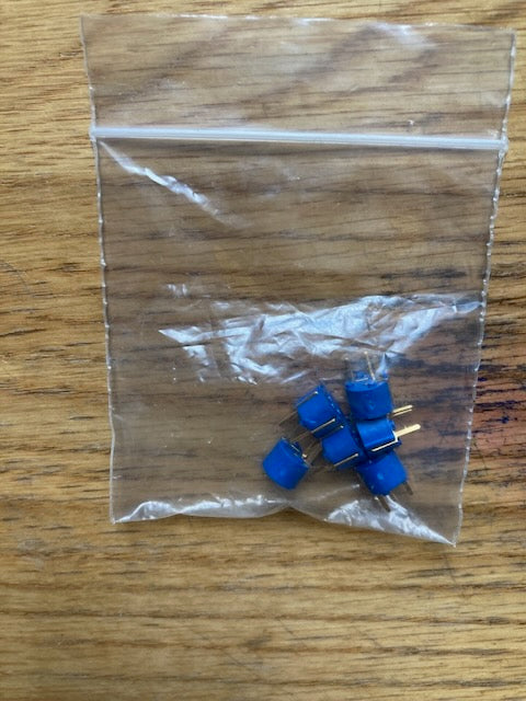 6x, Transistor Sockets, Gold Pin, TO-18, TO18,