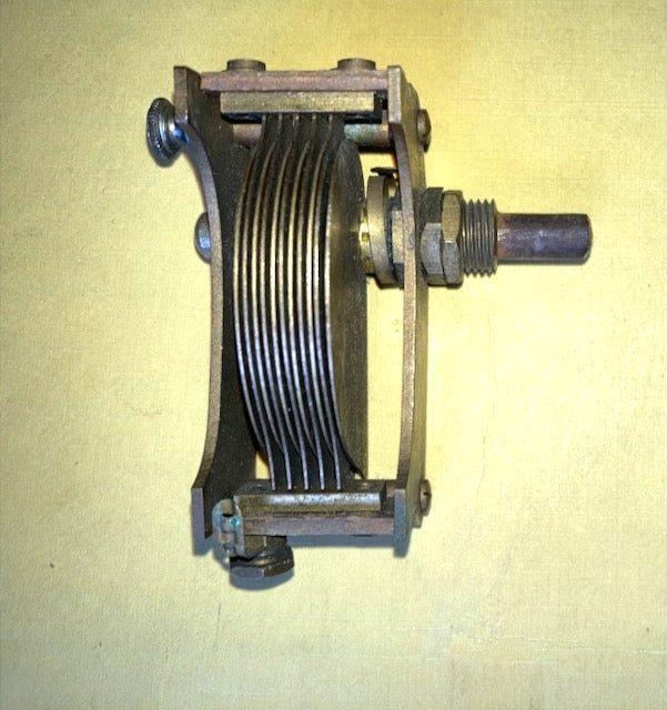 Wingrove Rogers, Polar Style, Brass, Variable Capacitor, 125pF, 1930s