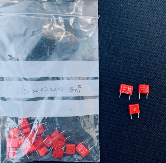 WIMA,  0.15uF, 150nF, 100V, 5%, Audio Polyester Film Capacitor, MKS4J031005B00J