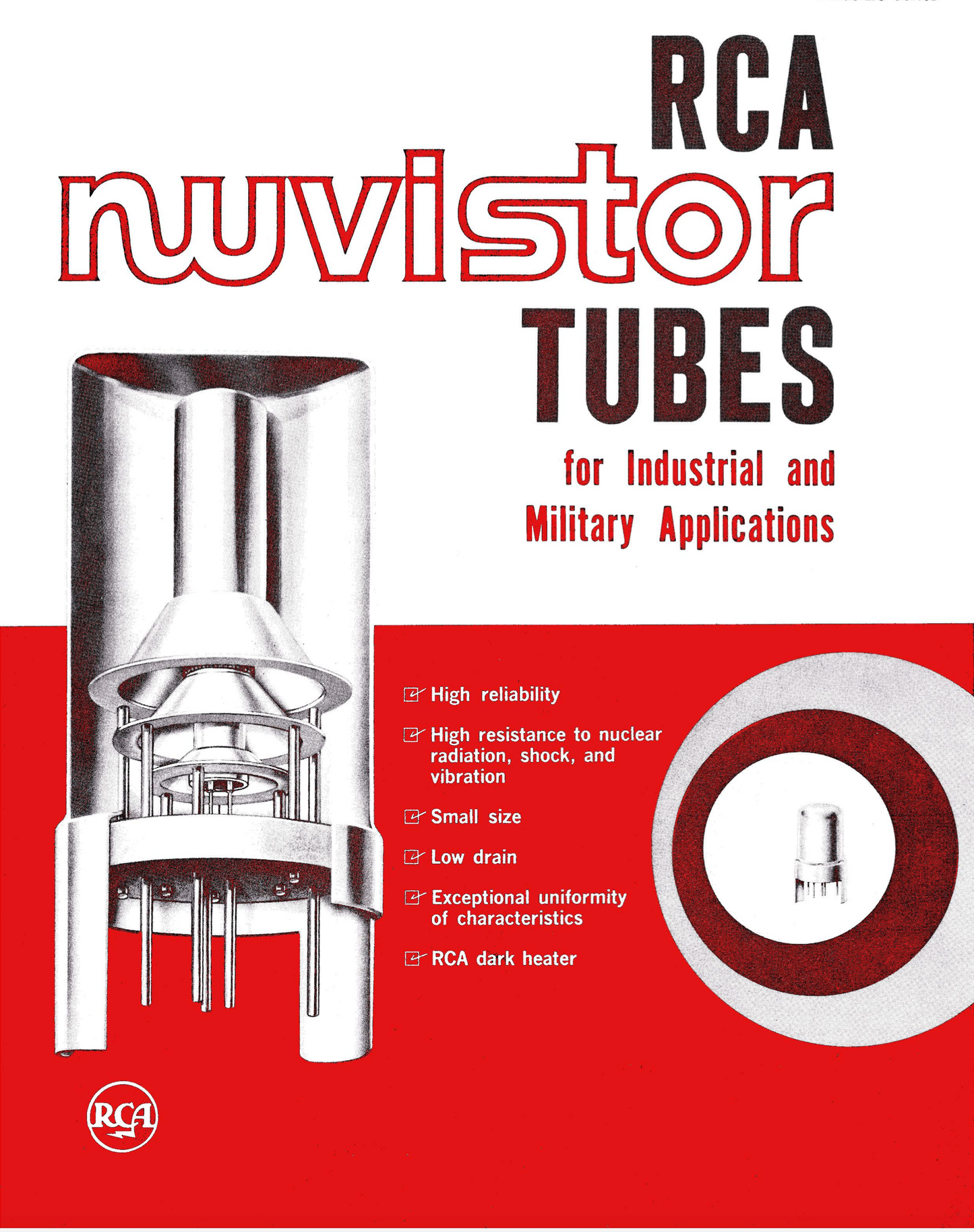 8605, Nuvistor, RCA , NEW BOXED