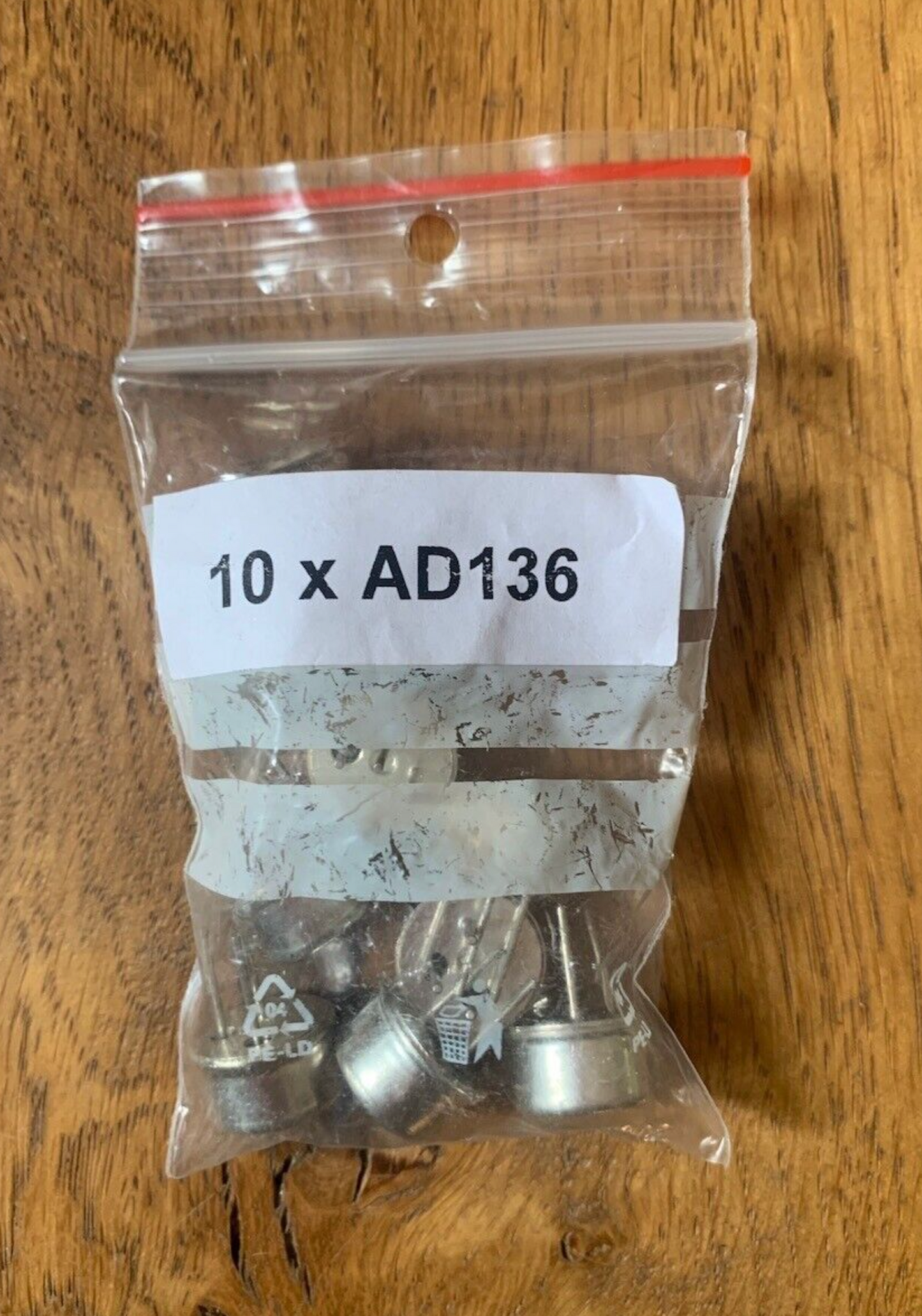 SIEMENS, AD136, PNP, germanium alloy transistor