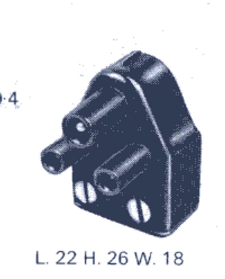 Miniature Bulgin, 3-Pin, Mains Panel Plug, 250V 3A, SA2403 Plug, on cable as used for Michel Gyrodek PSU, Ex Equipt , NOT PAT TESTED ,NOT FOR USE WITH MAINS POWER
