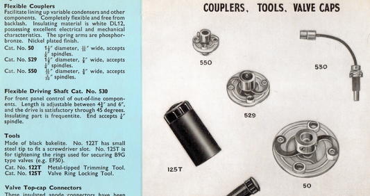 EDDYSTONE, UNIVERSAL COUPLING, 1.5 INS DIA, CAT NO. 50,