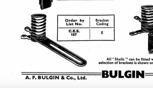 BULGIN, MES, BULB HOLDER, CES107