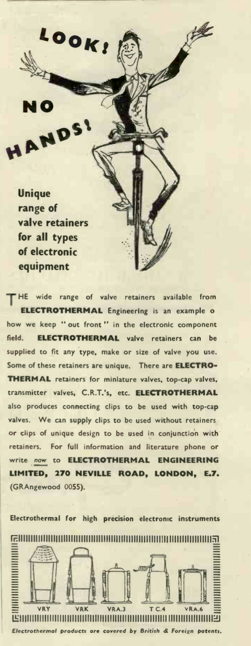 ELECTROTHERMAL, VALVE RETAINER, SPRING n STRING TYPE, EL84 SIZE, TYPE TC4