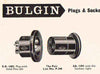 BULGIN 3 PIN SOCKET SA1403 AS USED ON QUAD ESL 57 & LEAK AMPS 23mm NOSE DIA