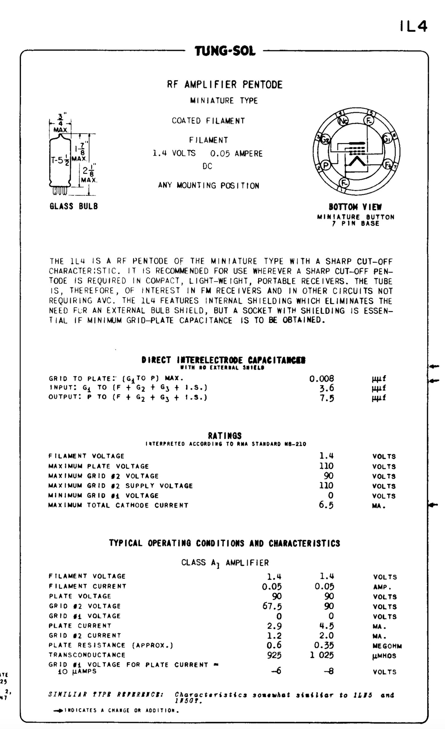 1L4, Various NIB, CV1758 , DF92, 1T4, CV785, R209, MCR1, WS31, WS88, HAC