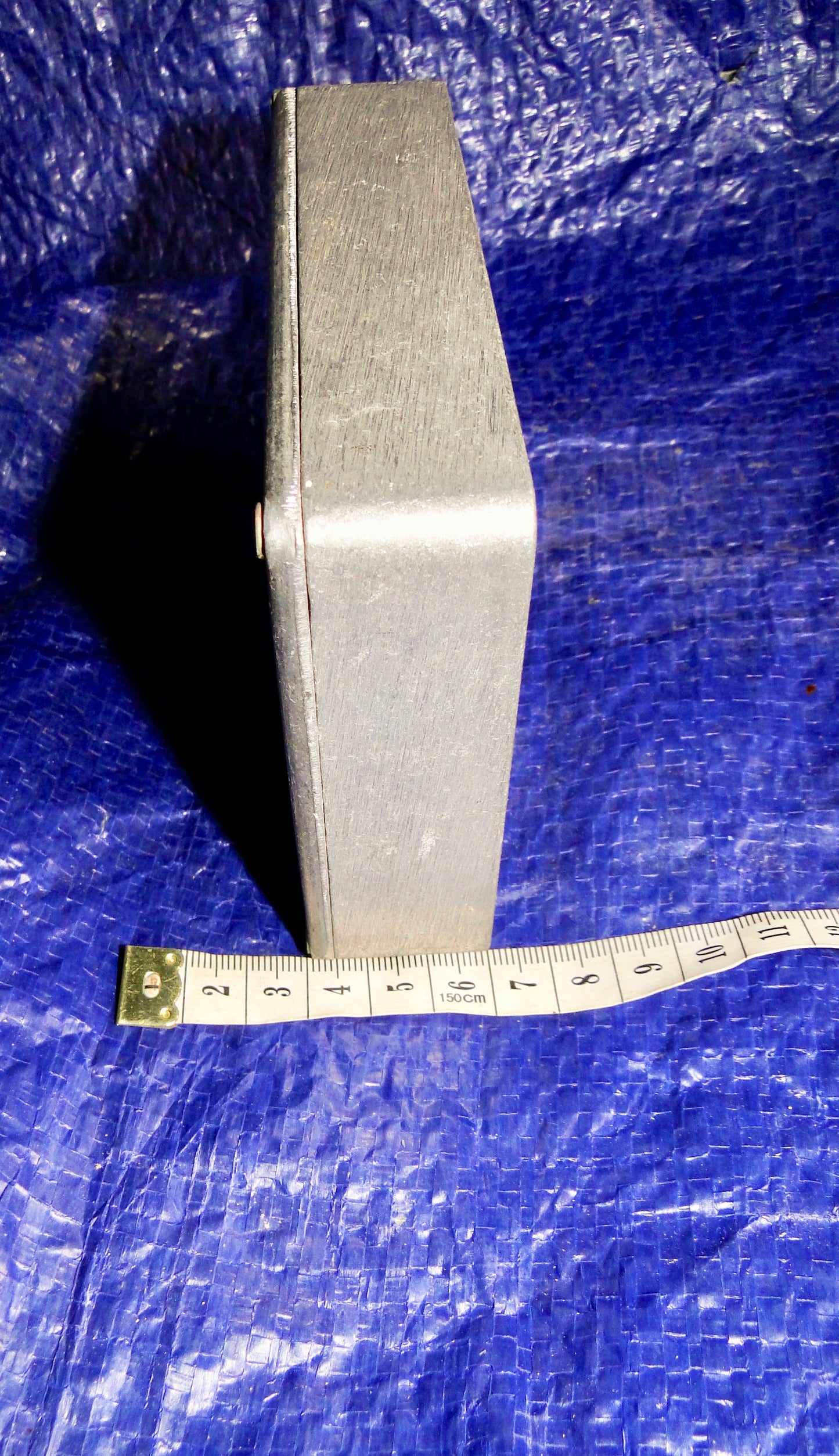 RS DIECAST BOX LIKE EDDYSTONE APPROX 11 X 8 X 3cm, NEW UNUSED