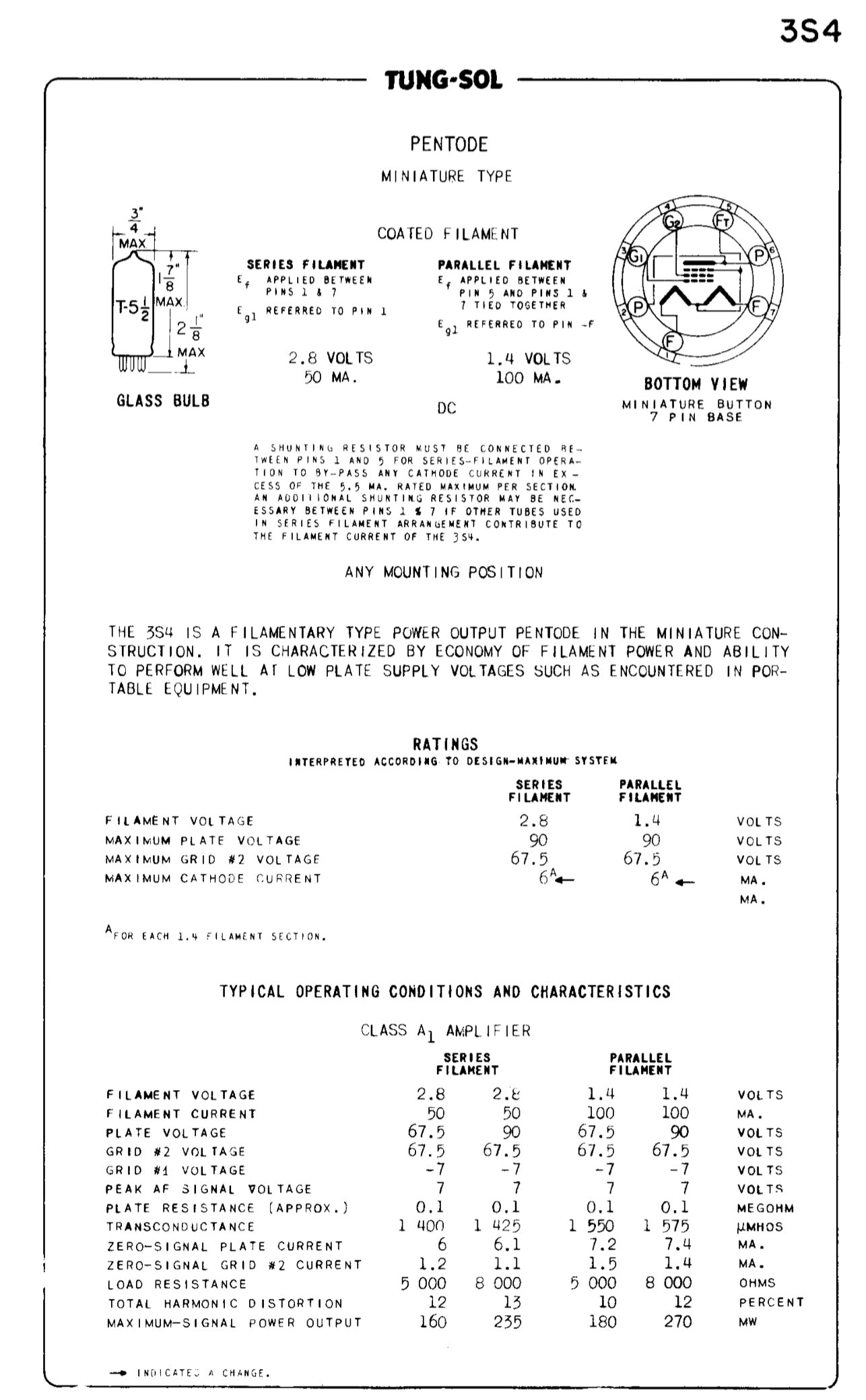 DL92, TELEFUNKEN, NEW BOXED, 3S4, CV820,
