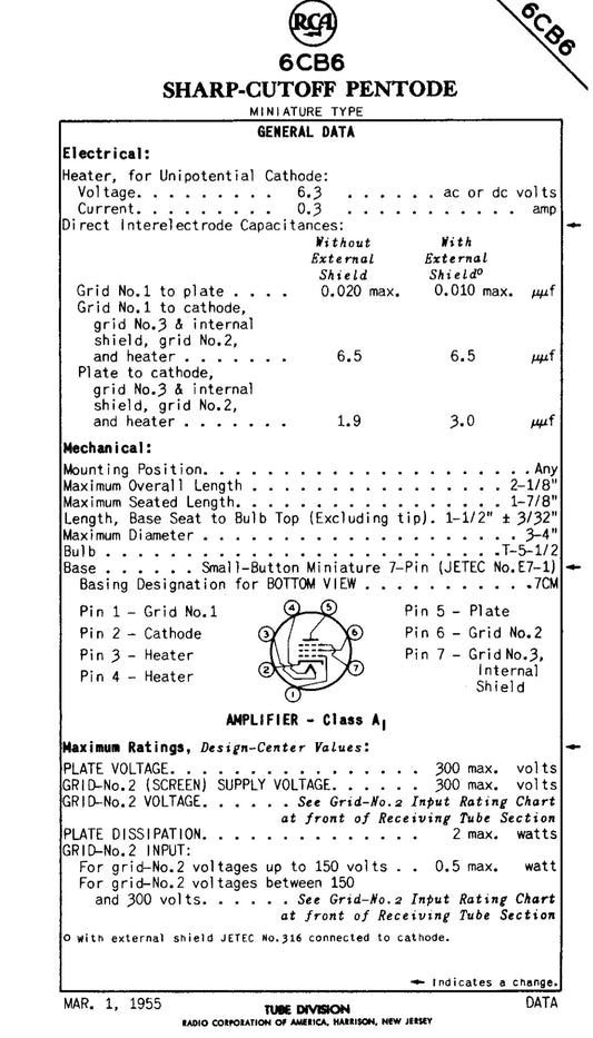 6CB6, HITACHI, NEW BULK PACKED, CV3995